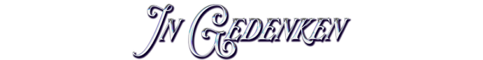 In Gedencken
